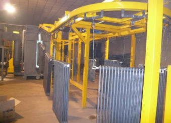 Prašno barvanje kovinskih izdelkov in polizdelkov v Ljubljani