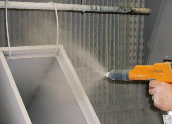 Prašno barvanje kovinskih izdelkov in polizdelkov v Ljubljani