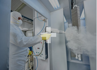 Prašno barvanje kovinskih izdelkov in polizdelkov v Ljubljani