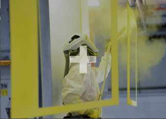 Prašno barvanje kovinskih izdelkov in polizdelkov v Ljubljani