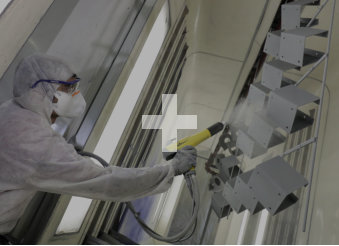 Prašno barvanje kovinskih izdelkov in polizdelkov v Ljubljani