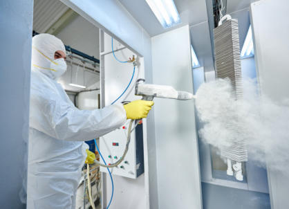 Prašno barvanje kovinskih izdelkov in polizdelkov v Ljubljani