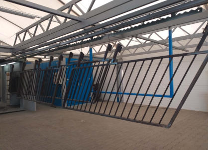 Prašno barvanje kovinskih izdelkov in polizdelkov v Ljubljani