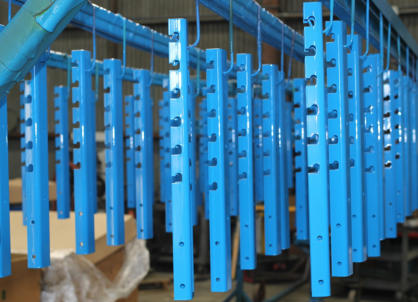 Prašno barvanje kovinskih izdelkov in polizdelkov v Ljubljani