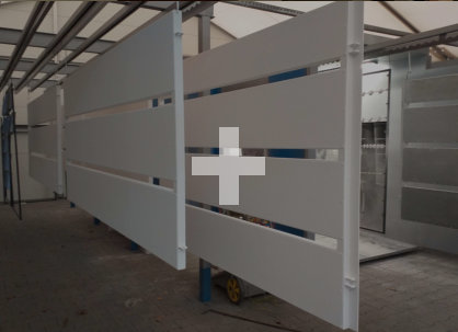 Prašno barvanje kovinskih izdelkov in polizdelkov v Ljubljani