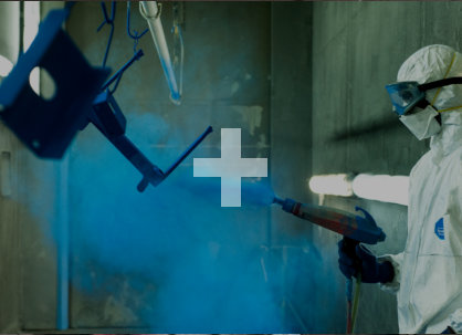 Prašno barvanje kovinskih izdelkov in polizdelkov v Ljubljani