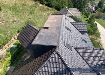 Zamenjava strešne kritine in izolacija mansarde