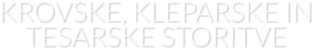 KROVSKE, KLEPARSKE IN TESARSKE STORITVE