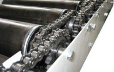 Metal conveyor chains